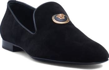 Versace Biggie Medusa Velvet Slipper (Men) 